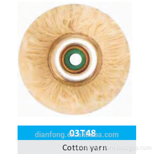 03T48 48mm Cotton Yarn Soft Lathe Polish Brush